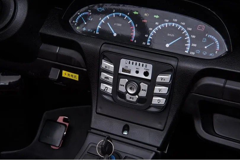 LEAN CARS Autobatéria YSA021A Čierna lakovaná