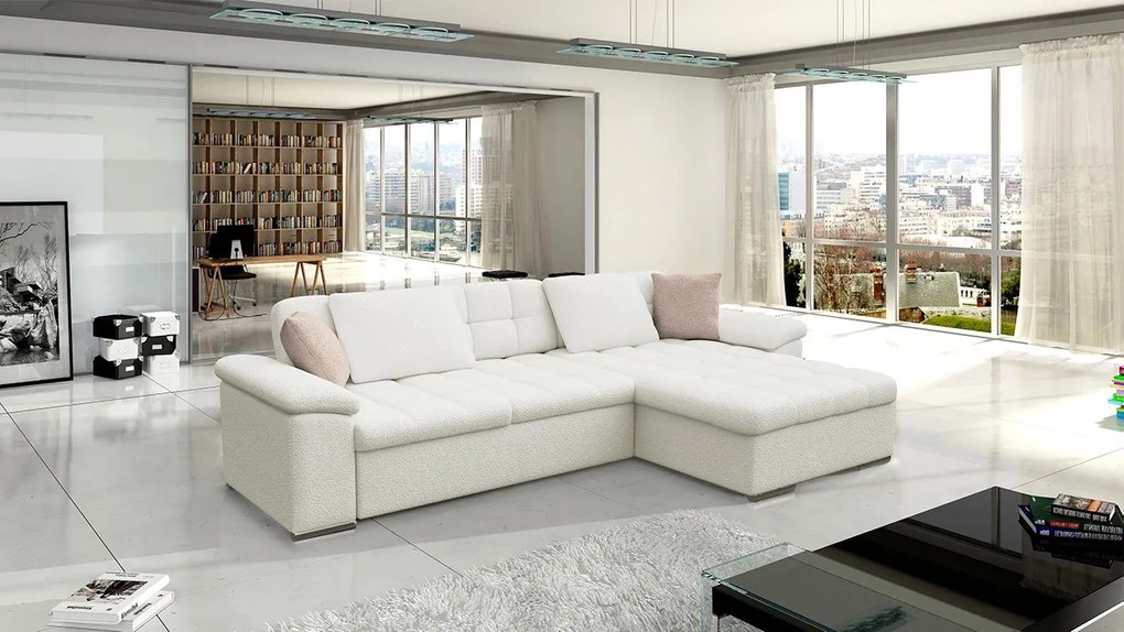 Rohová sedacia súprava Dino Premium, Dostupné poťahy: Corbett 21, Strana: pravá