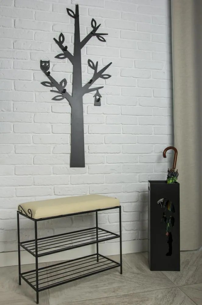 Kovový stojan na dáždniky Rain2, 60x20 cm