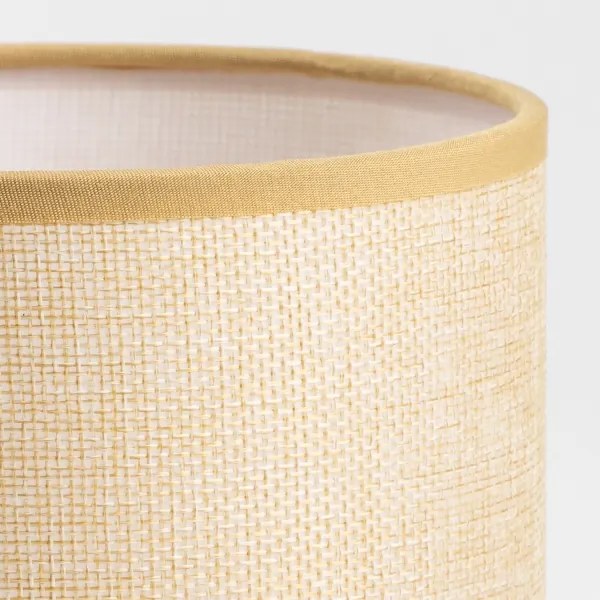 Brilagi - LED Nástenná lampa NUBILA 1xE27/25W/230V+LED/3W chróm/svetlohnedá