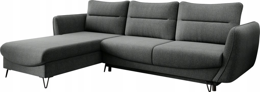 Rohová sedačka Scottie 05 (tmavosivá) (L)