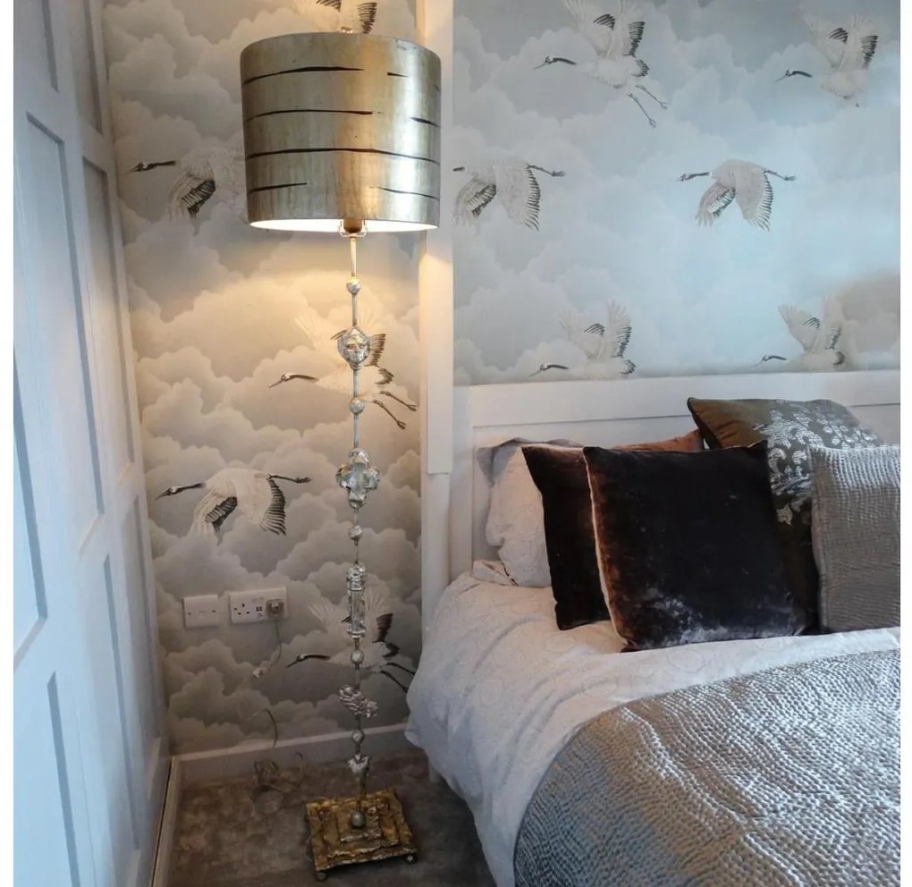 Flambeau FB-FRAGMENT-FL-G - Stojacia lampa FRAGMENT 1xE27/60W/230V