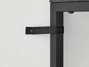 Kuchynský regál Vasagle Vogues 60 cm čierny