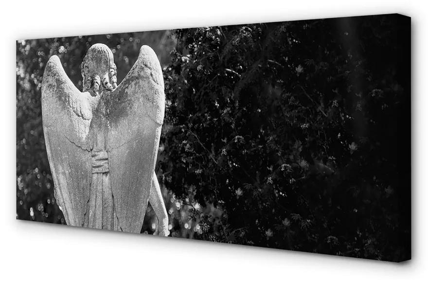 Obraz na plátne Anjel krídla strom 120x60 cm