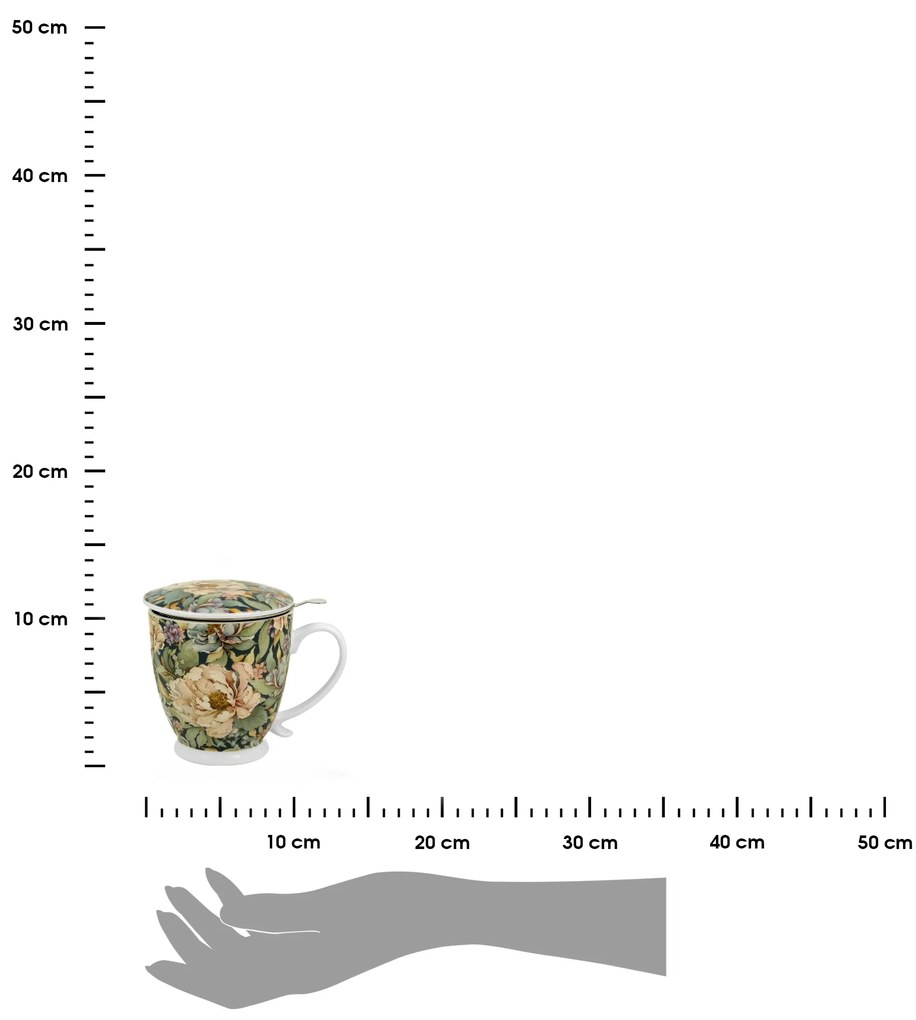 Čajová súprava Peonies 510 ml