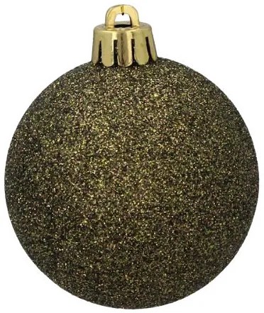 Vianočné gule 35ks Olive