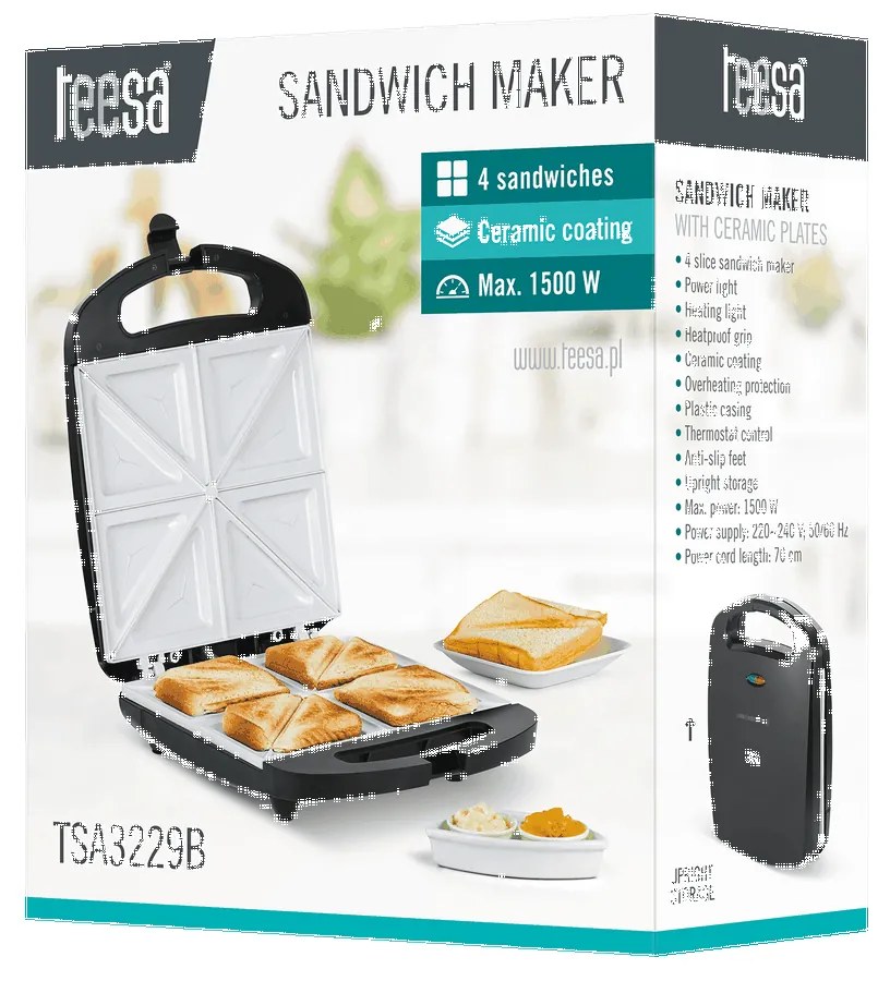 Teesa TSA3229B sendvičovač