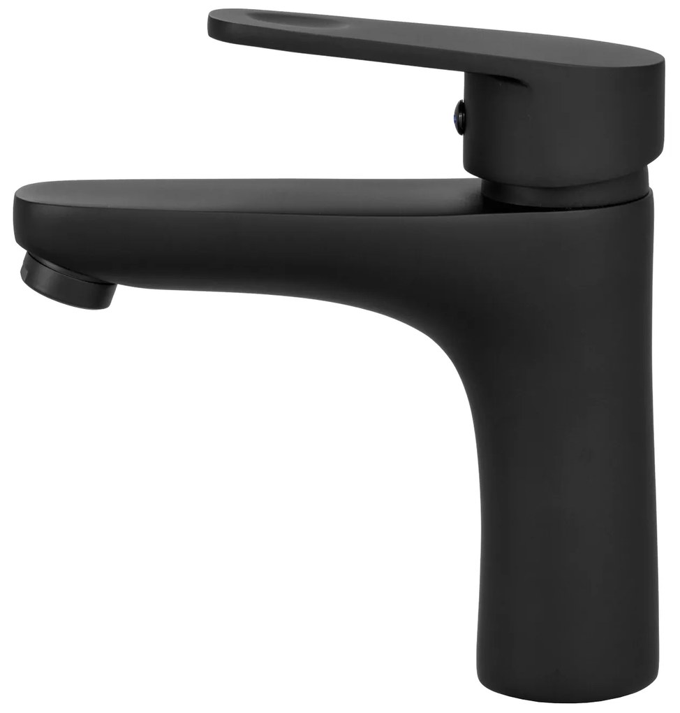 Gamma Cobi, umývadlová batéria h-165, čierna matná, GMA-BCIU-BK