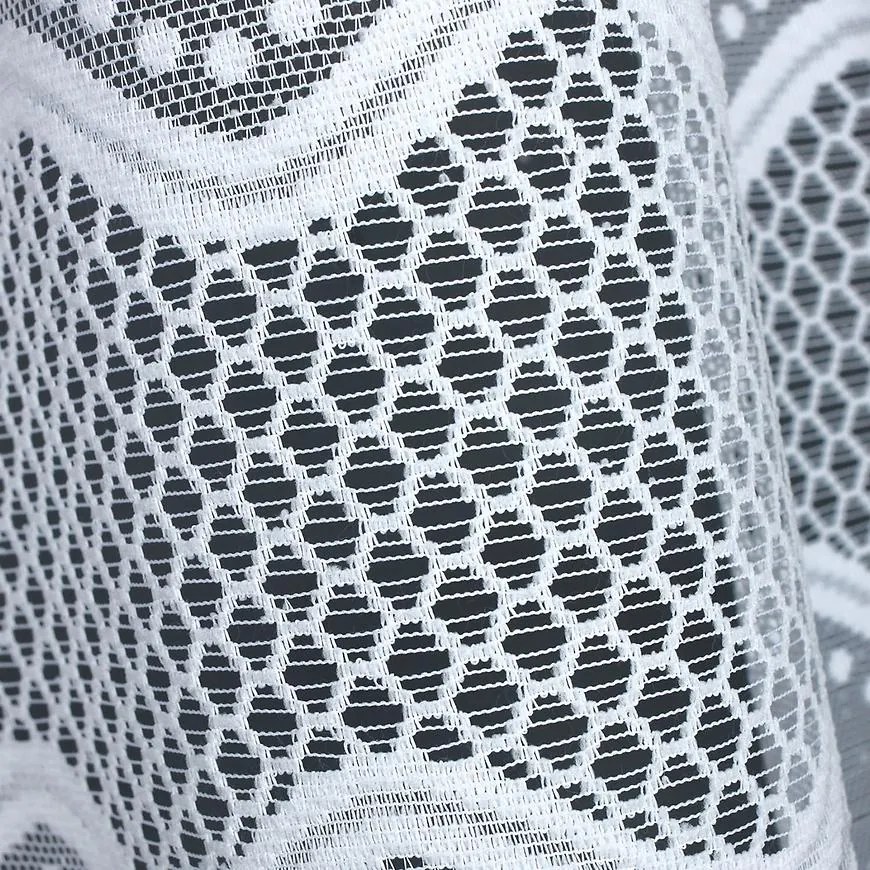 Záclona žakárová  361580 250 biela Tovar na mieru