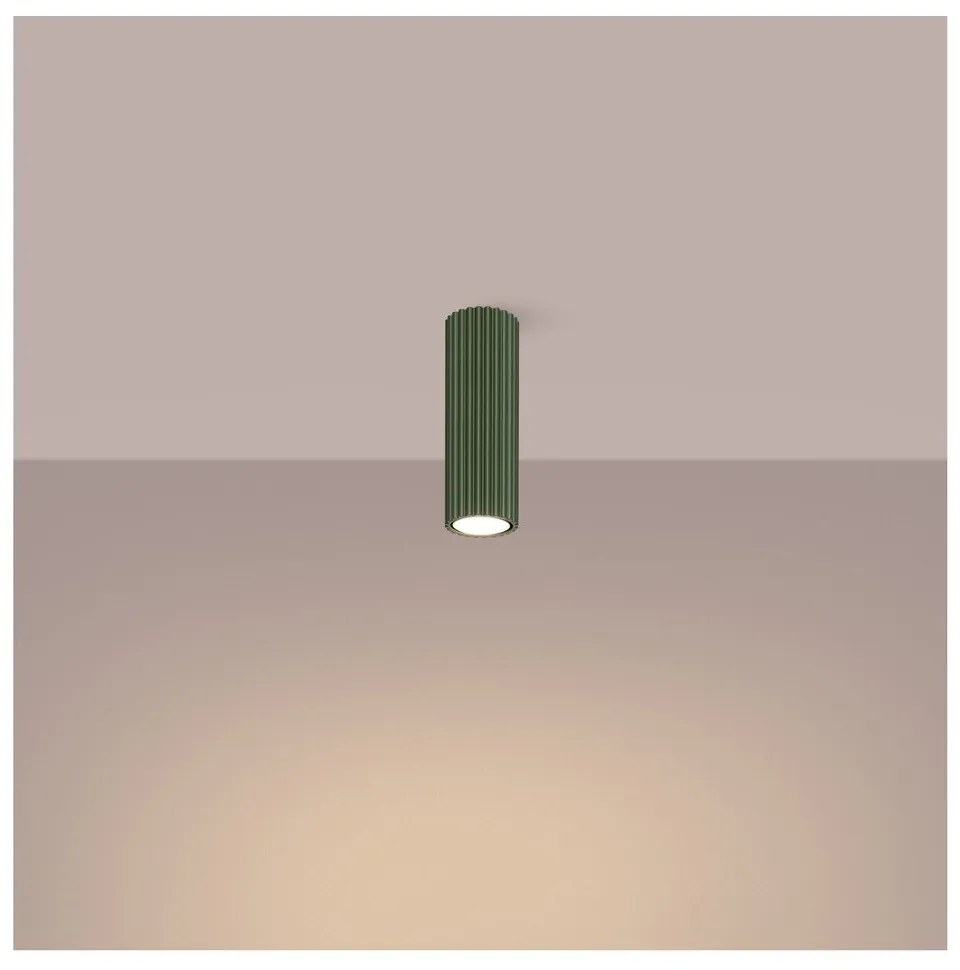 Zelené bodové svietidlo Gleam – Sollux