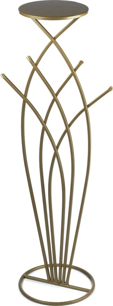 STOJAN NA KVETINÁČ FOUNT 100X22,5 CM ZLATÁ