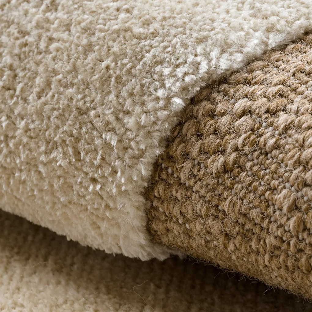 Dywany Łuszczów, Kusový koberec Spark 0710A beige/cream, 140x190, béžová, chodba / predsieň