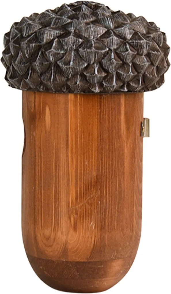 Vtáčia búdka Wooden, 25,5x14 cm, drevo, hnedá