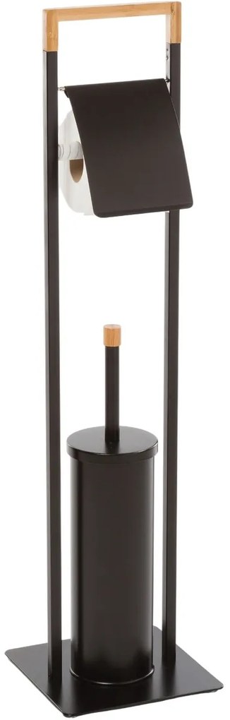 Spirella Stojan na toaletný papier so štetkou Chic 75 x 19 x 19 cm, čierna