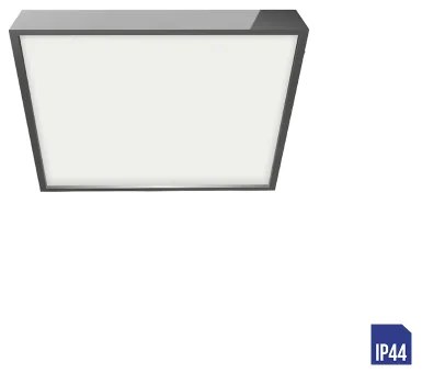 LENYS I LED/6W, 4000K,IP44, CHROME/WHITE