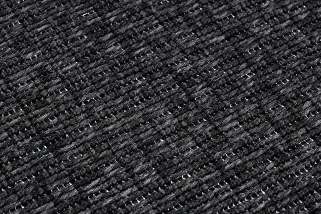 Šnúrkový koberec SIZAL TIMO 0000 čierny