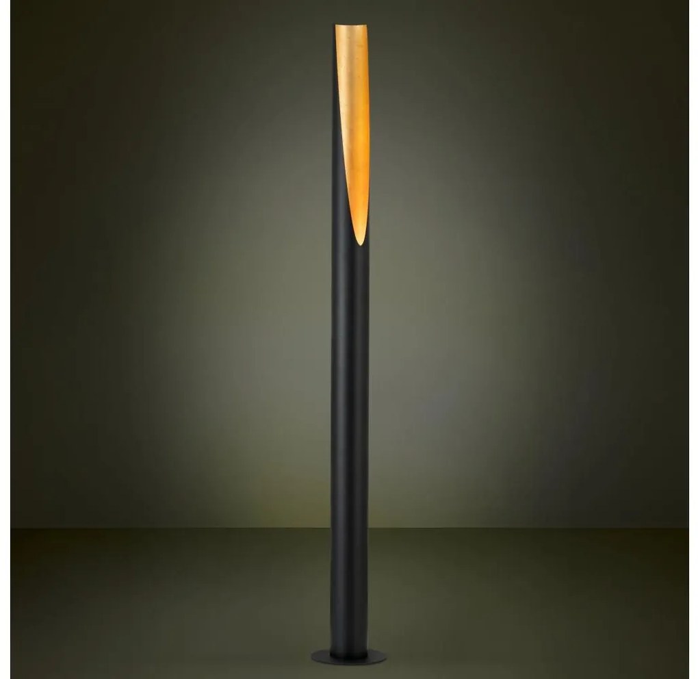 Eglo 39759 - LED Stojacia lampa PREBONE 1xGU10/4,7W/230V čierna/zlatá