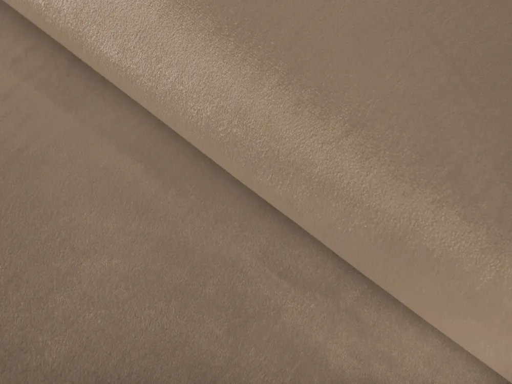 Biante Veľký zamatový štvorcový obrus Velvet Prémium SVP-034 Kávovo hnedý 260x260 cm