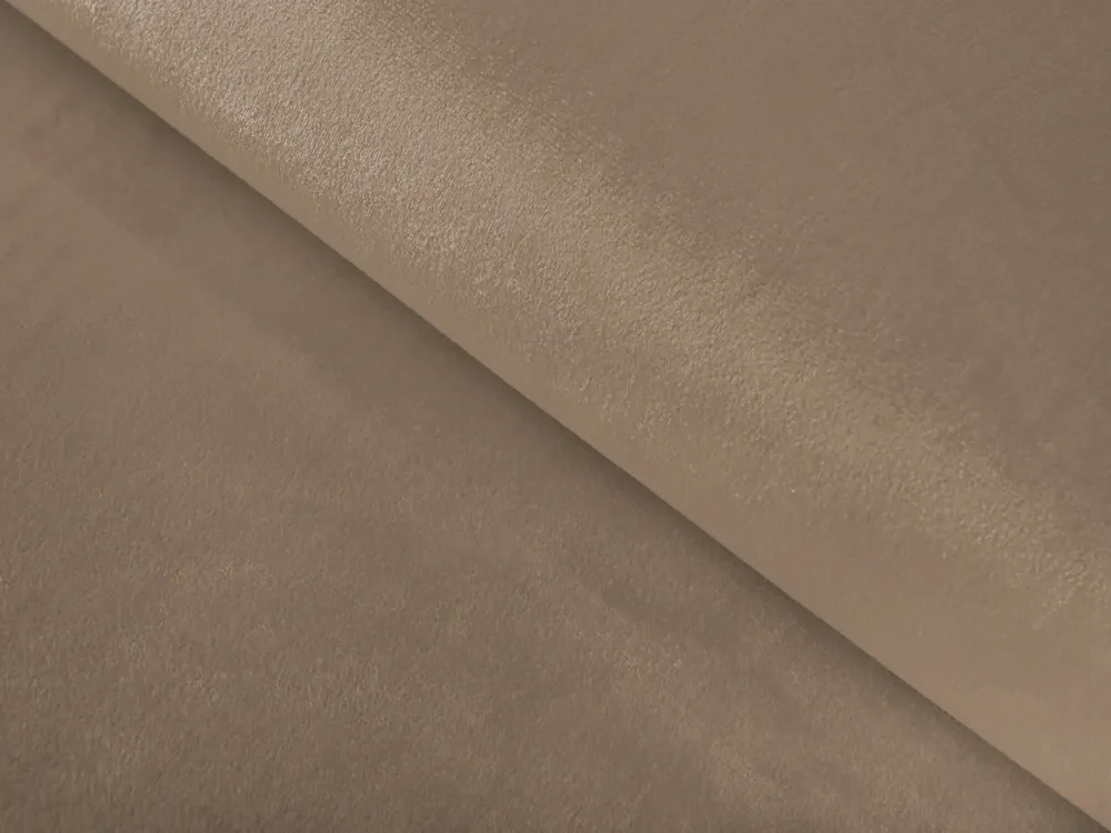 Biante Zamatový prehoz na posteľ Velvet Prémium SVP-034 Kávovo hnedý 140x200 cm