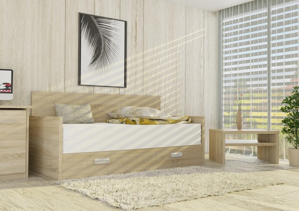 Wood Service Rozkladacia posteľ Ľubka 90 x 200