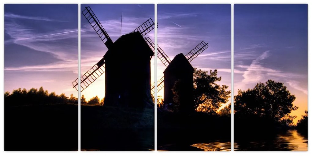 Veterné mlyny - obraz