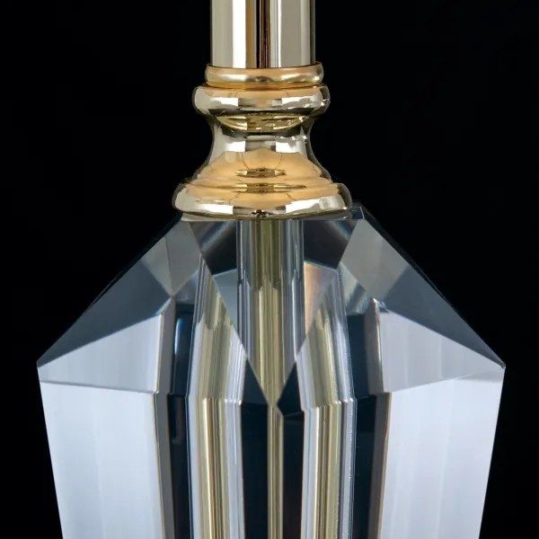 Orion LA 4-1201 - Krištáľová stolná lampa VERONIQUE 1xE27/60W/230V krémová/číra