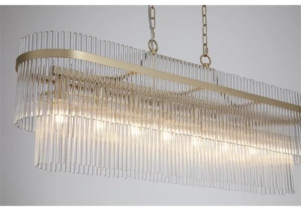 Searchlight 11400-8GO - Luster na reťazi LARA 8xE27/60W/230V