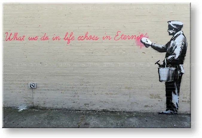 Obraz na plátne Street ART – Banksy