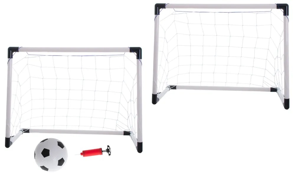 Detská futbalová bránka KIK 2v1, 143 x 110 x 70 cm