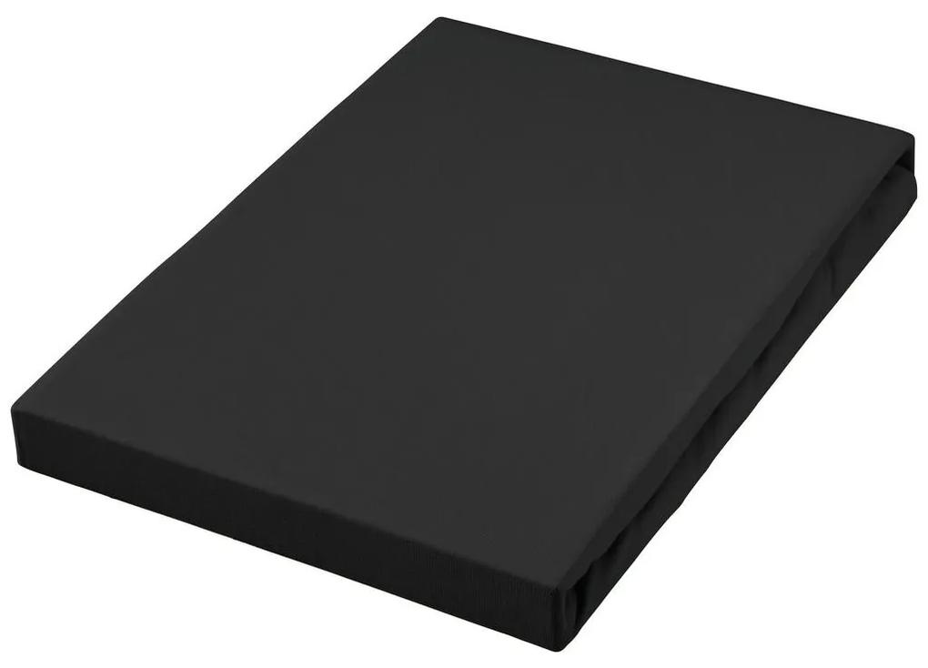 XXXLutz NAPÍNACIA PLACHTA, džersej, čierna, 180/200 cm Fleuresse - Obliečky & plachty - 0032730038