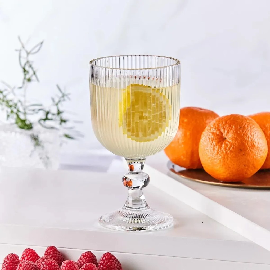 Altom Pohár na nôžke Selena, 370 ml, sada 6 ks