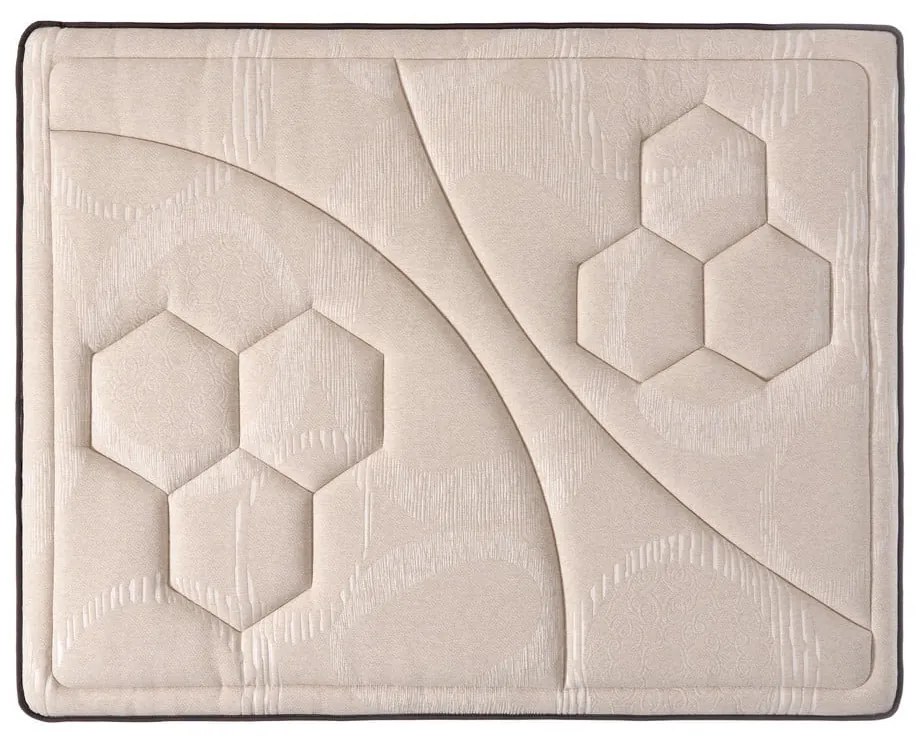 Tvrdý/stredne tvrdý penový obojstranný termoregulačný matrac 200x200 cm Tempus Gold – Moonia