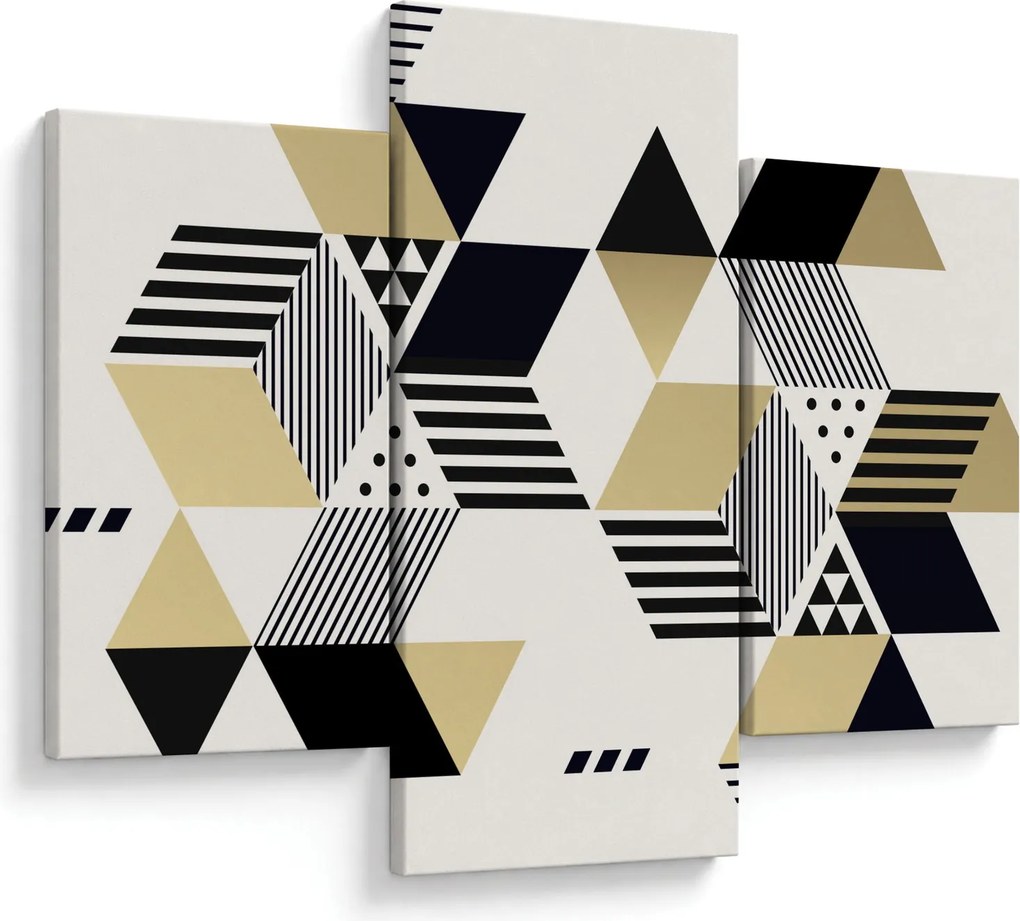 Obraz - Geometrické tvary N⁰1 (90x60 cm)