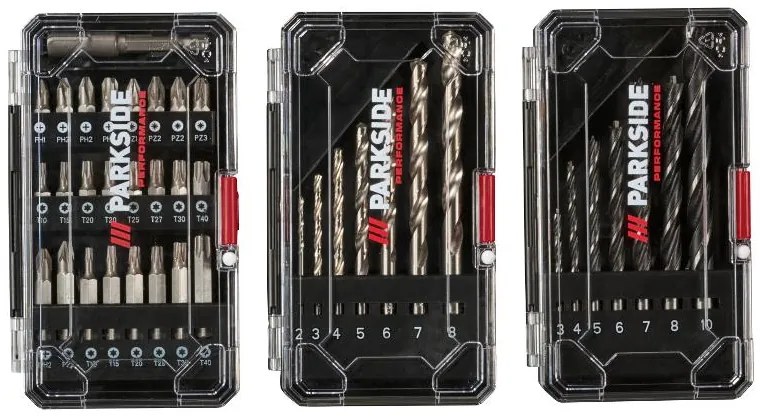 Parkside Performance®  Aku vŕtací skrutkovač s príslušenstvom 12 V Pbspa 12 E4  (100395732)