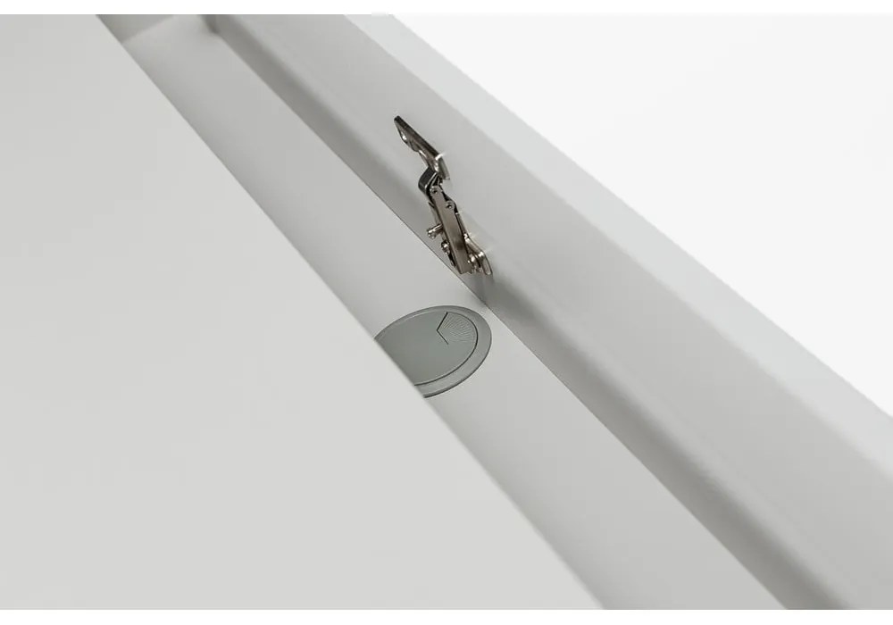 Pracovný stôl so sivou doskou Woodman NorthGate