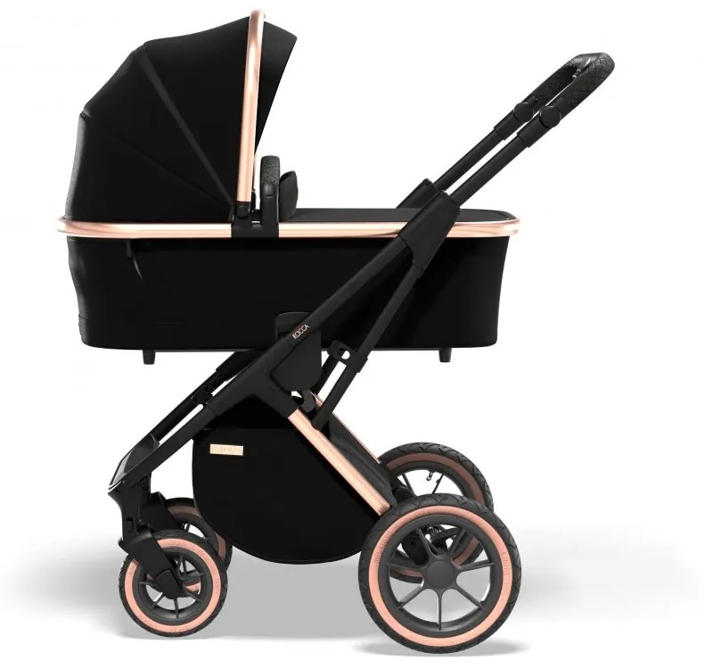 Moon kombinovaný kočík RESEA S EDITION Rose Gold