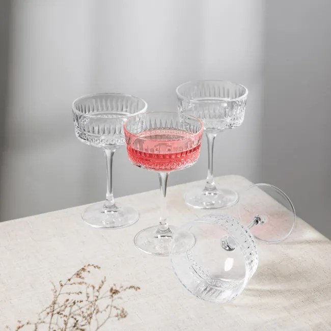 Sada štyroch pohárov BRILLARE priesvitná 763854 250 ml (4 ks)