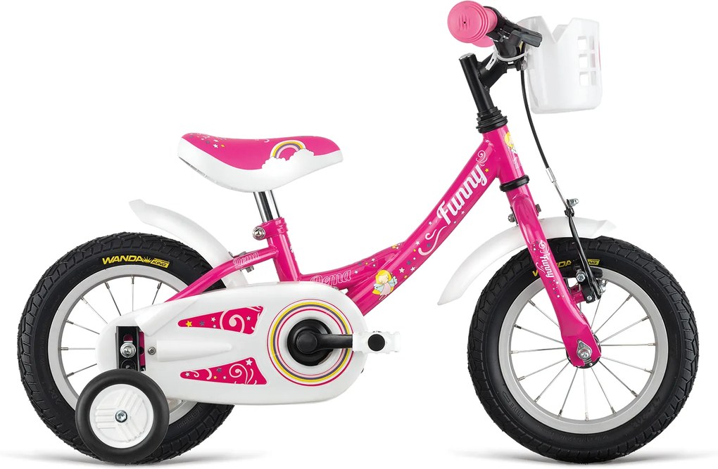Detský bicykel DEMA FUNNY12 pink