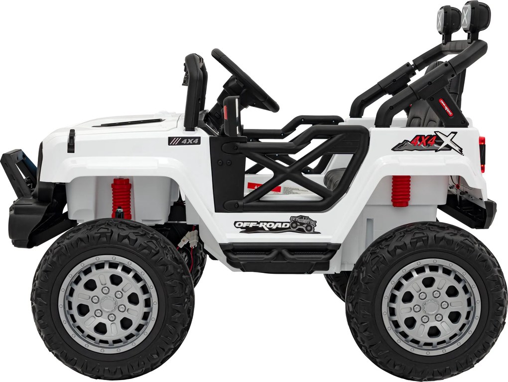 Ramiz Detské elektrické auto OFF ROAD Speed Biele