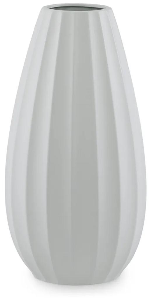 Váza Cob 18x33,5cm sivá