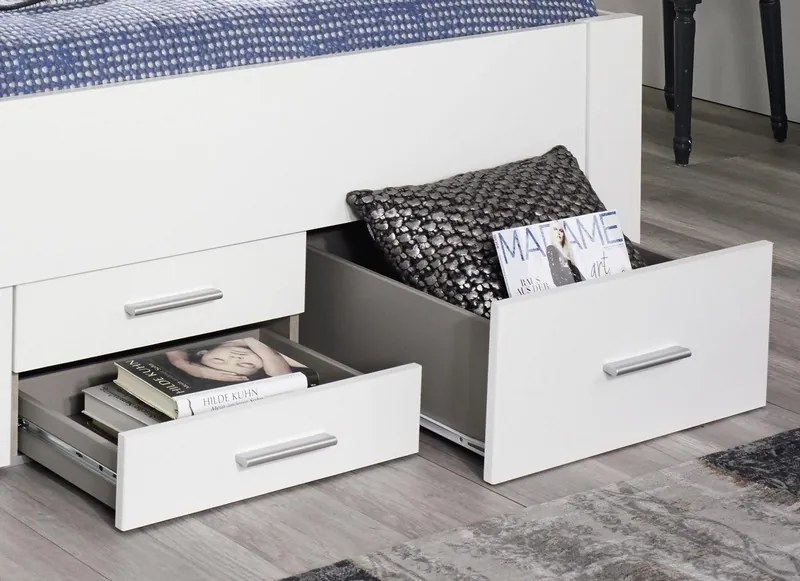 Posteľ Isotta 180x200 cm, biela