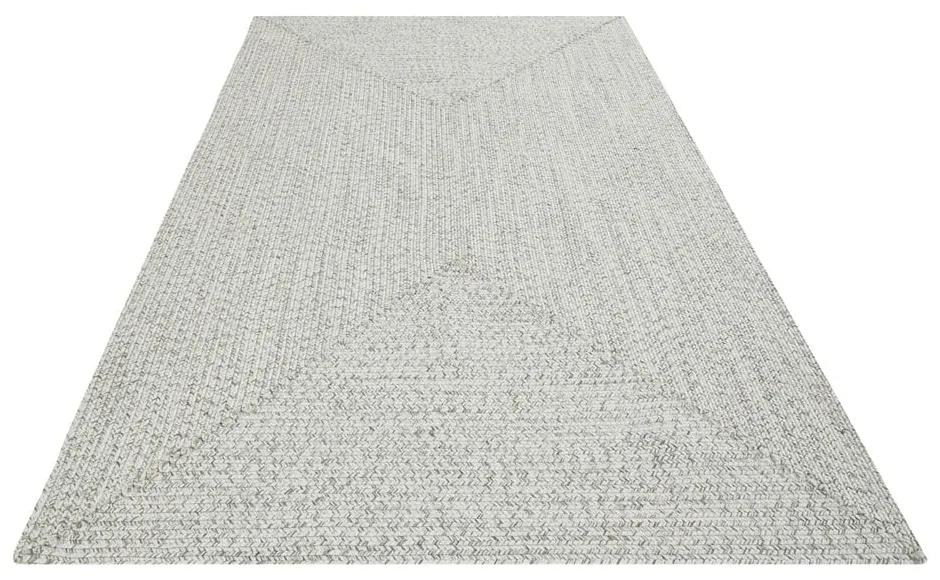 Biely/béžový vonkajší koberec 170x120 cm - NORTHRUGS