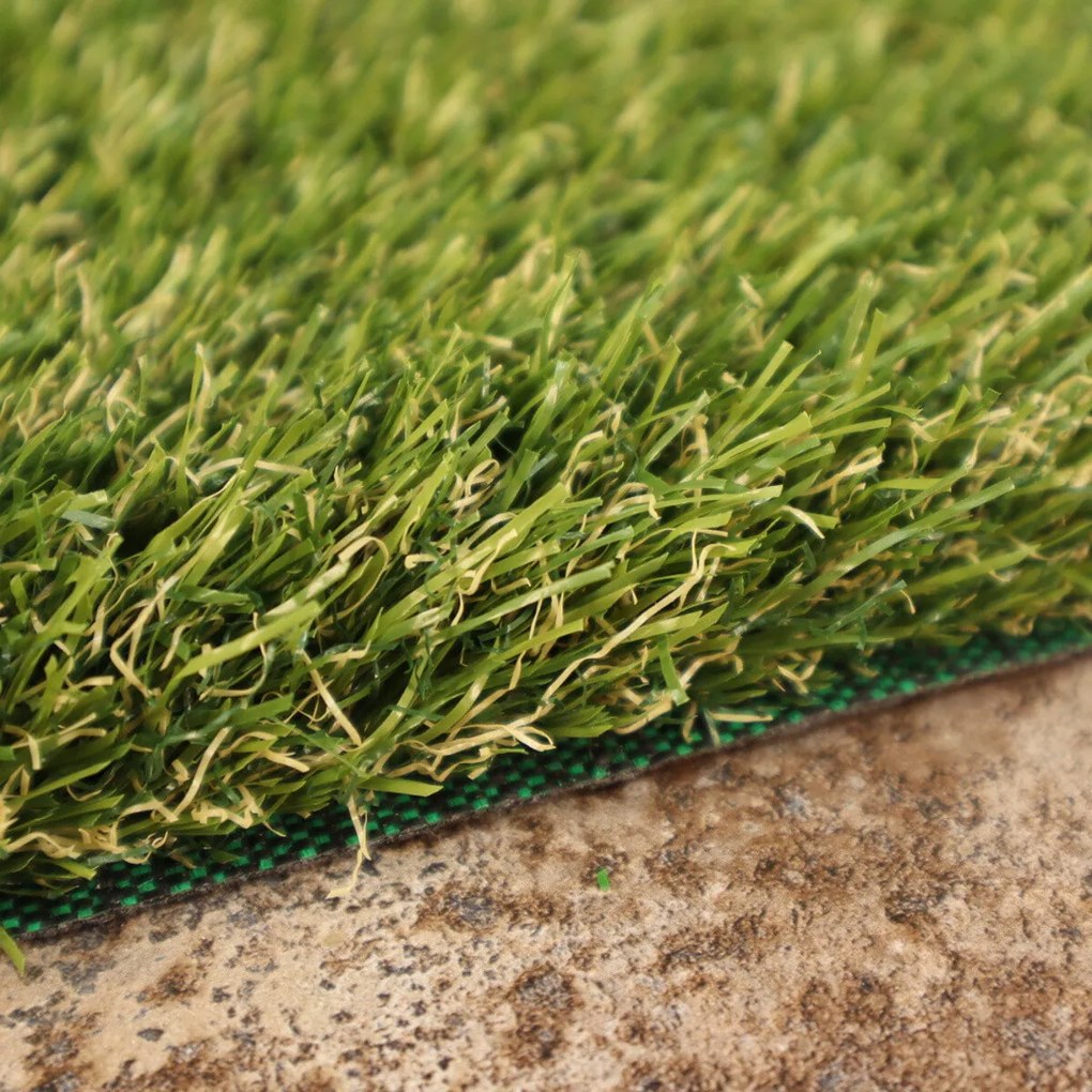 Europe Grass, Umelá tráva Botanic kruh, 400x400 (priemer) kruh, zelená, exteriér