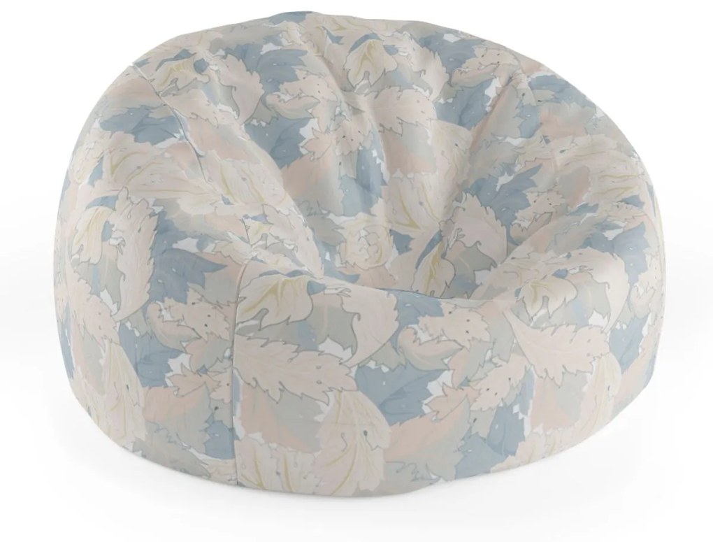 Sablio Sedací vak Cocoon Lístie - 115 x 75 cm x 45 cm