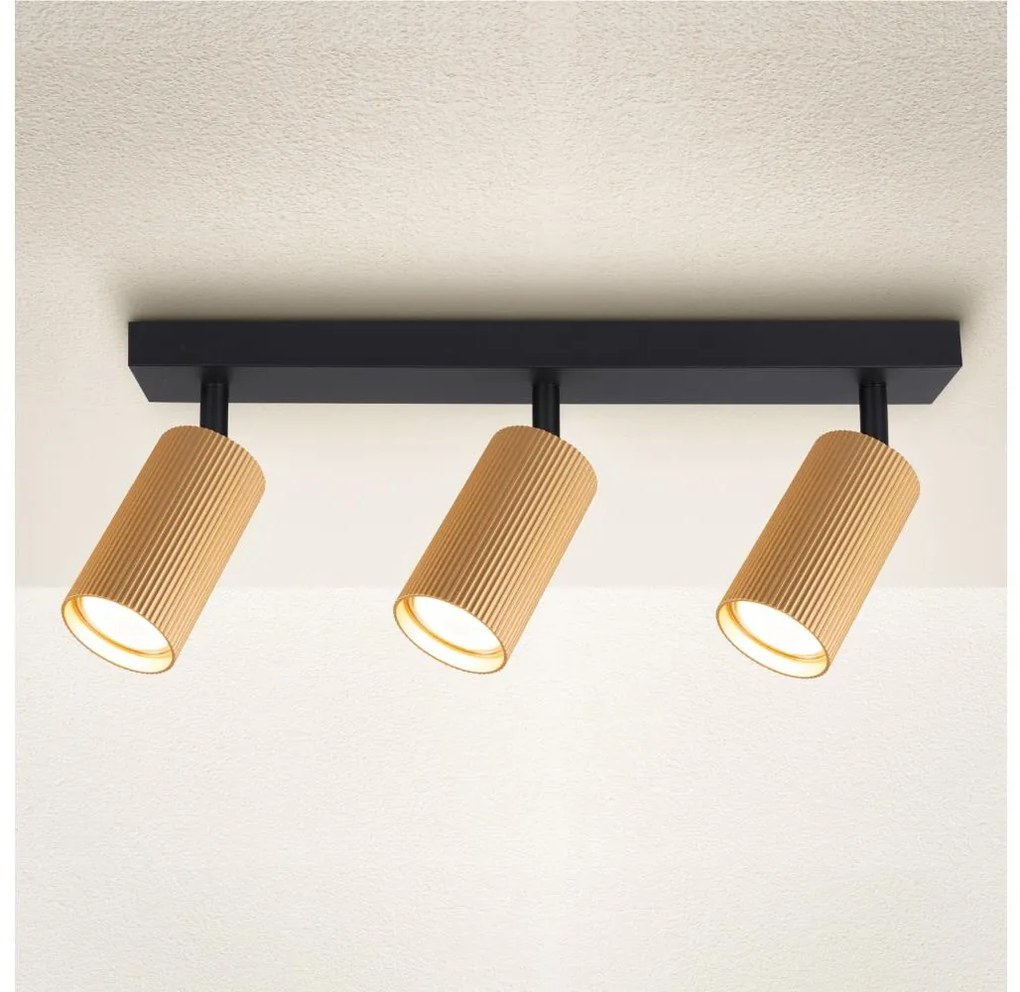 Brilagi - Bodové svietidlo SELE MODERN 3xGU10/30W/230V zlaté