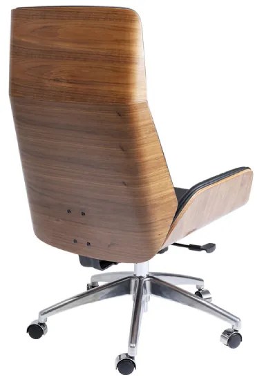 Rouven kancelárska stolička hnedá/čierna 120cm