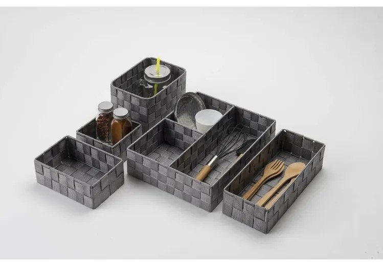 Úložný organizér Compactor TEX 30 x 12 x 7 cm, sivá