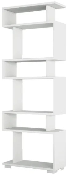 Knižnica BLOK 165x60 cm biela