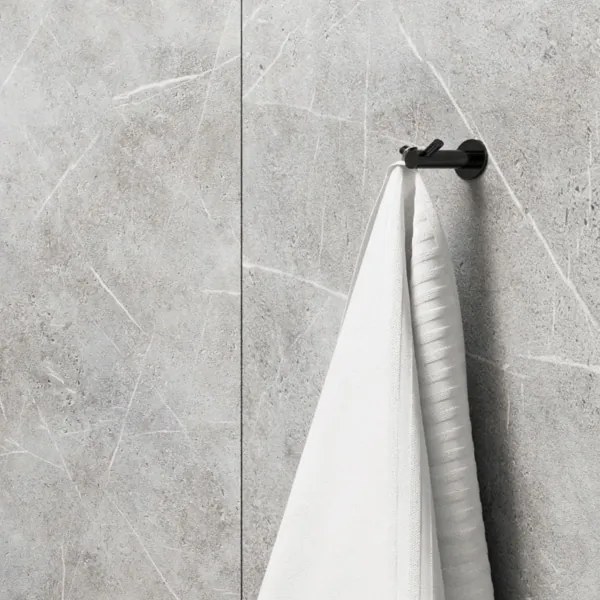 OMNIRES MP60120BL - Nástenný háčik MODERN PROJECT matná čierna