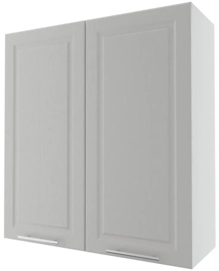 Kuchynská linka Emporium W4/90 light grey stone/biela